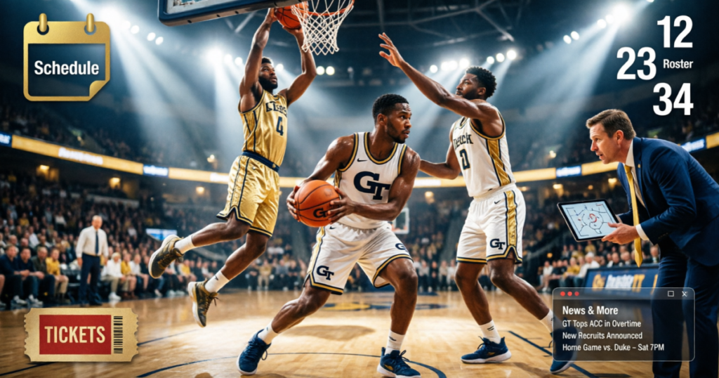 Georgia Tech Basketball: Schedule, Roster, Coach, Tickets, News & More