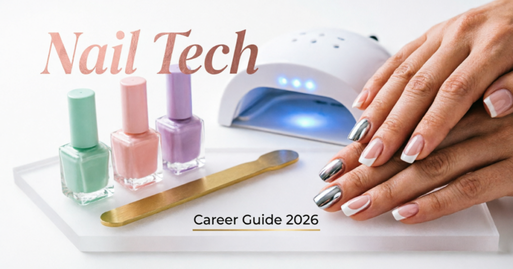 Nail Tech: Courses, Schools, Jobs, Salary, License & Career Guide 2026