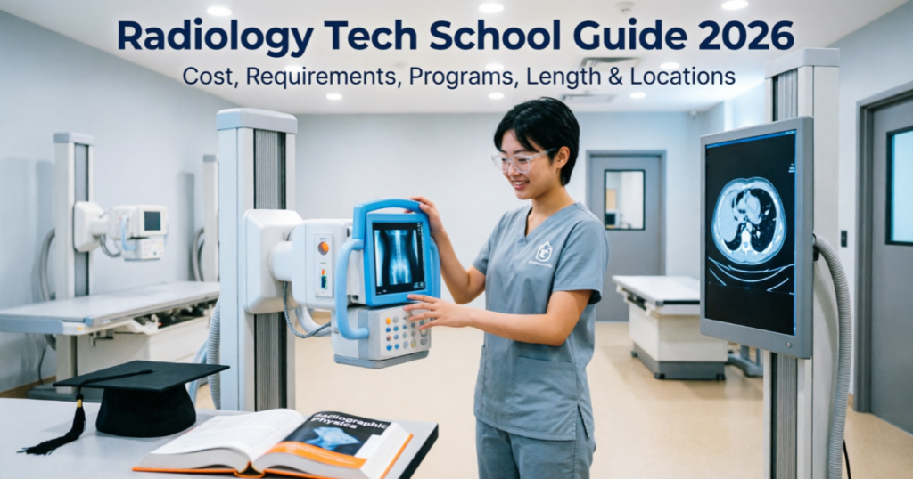 Radiology Tech School Guide 2026: Cost, Requirements, Programs, Length & Locations