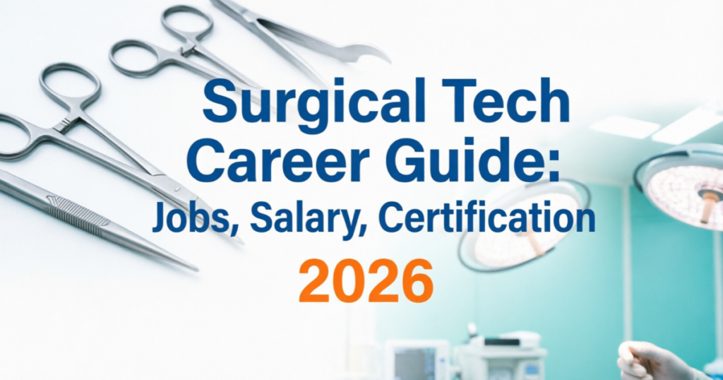 Surgical Tech Career Guide: Jobs, Salary,  certification 2026